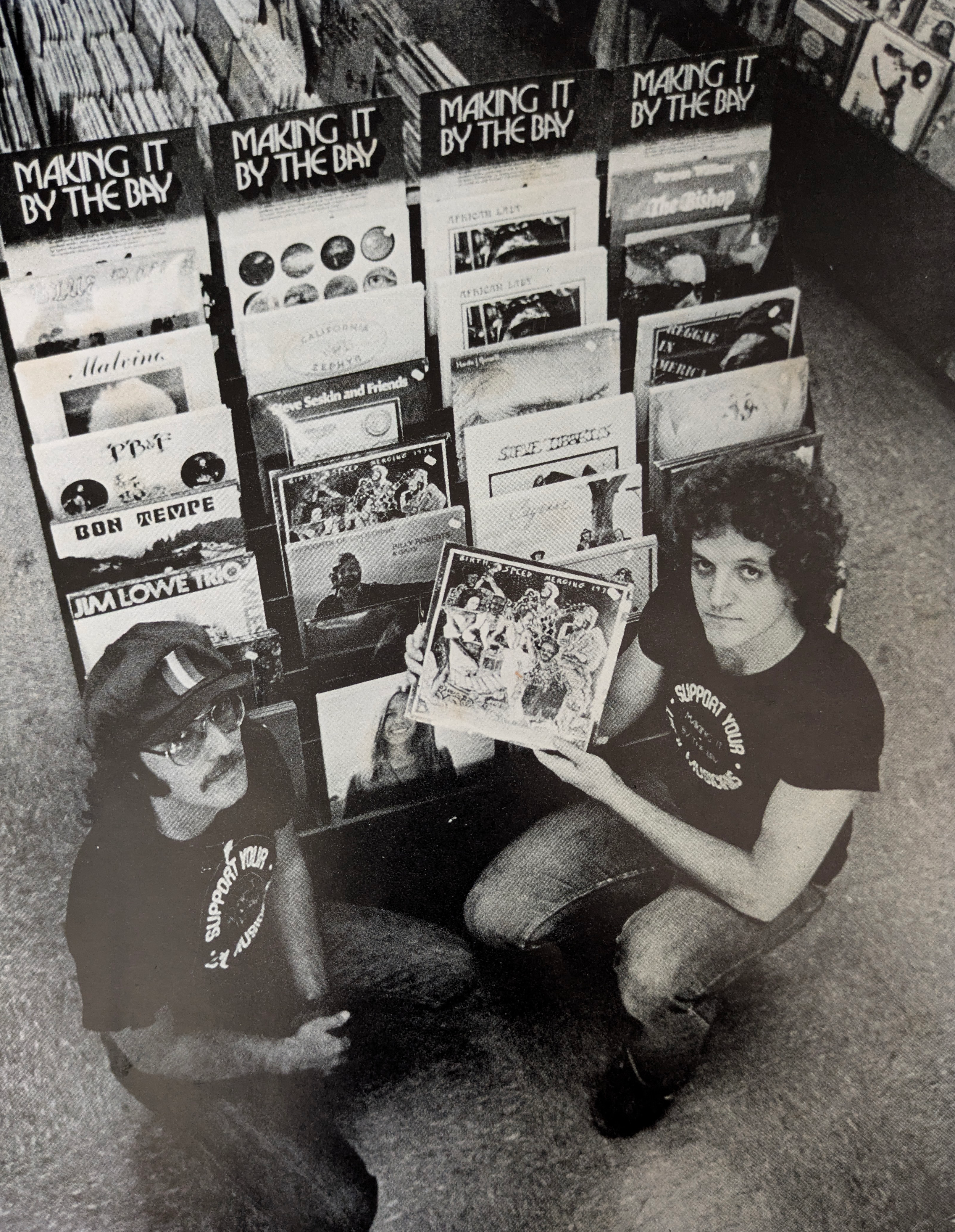 Bob Banks at Tower Records